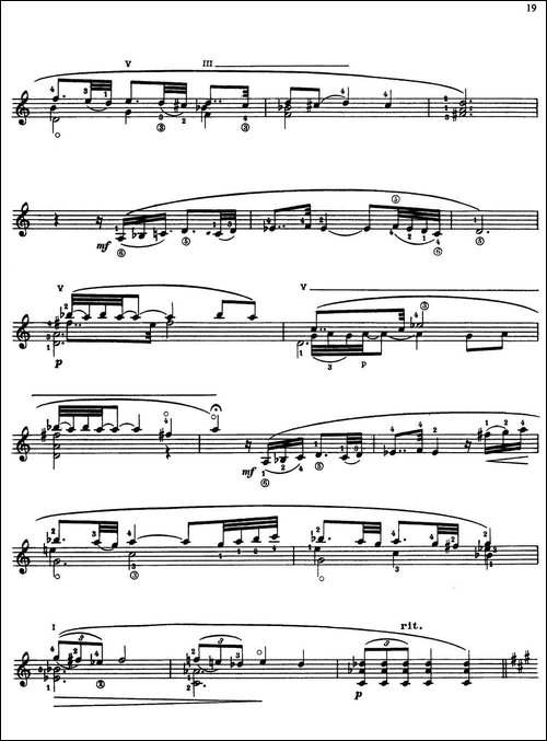 Joaquin-Rodrigo-Music-for-Guitar-罗德里戈吉他音乐P12-21-古典吉他-吉他谱