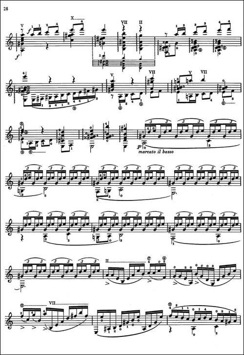 Joaquin-Rodrigo-Music-for-Guitar-罗德里戈吉他音乐P22-35-古典吉他-吉他谱