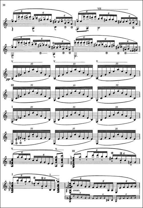 Joaquin-Rodrigo-Music-for-Guitar-罗德里戈吉他音乐P22-35-古典吉他-吉他谱