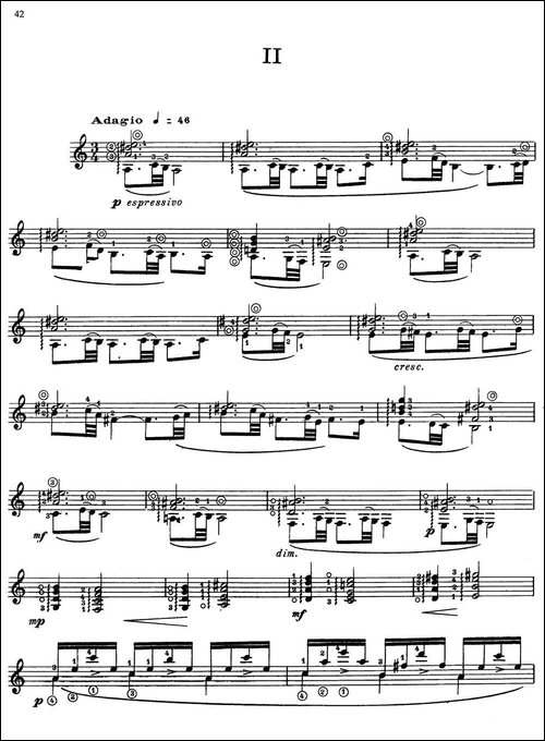 Joaquin-Rodrigo-Music-for-Guitar-罗德里戈吉他音乐P38-46-古典吉他-吉他谱
