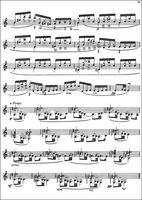 Joaquin-Rodrigo-Music-for-Guitar-罗德里戈吉他音乐P38-46-古典吉他-吉他谱
