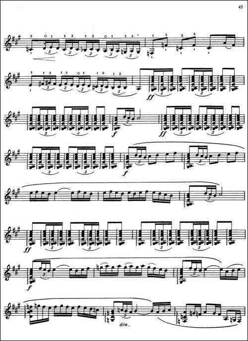 Joaquin-Rodrigo-Music-for-Guitar-罗德里戈吉他音乐P38-46-古典吉他-吉他谱