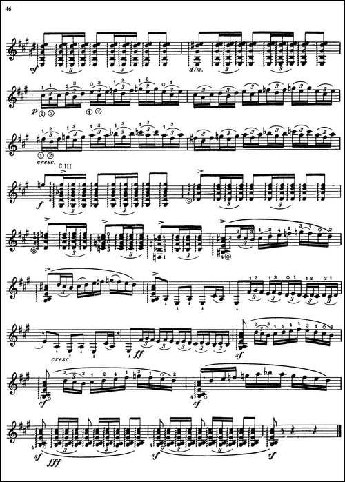 Joaquin-Rodrigo-Music-for-Guitar-罗德里戈吉他音乐P38-46-古典吉他-吉他谱