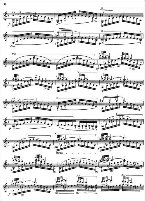 Joaquin-Rodrigo-Music-for-Guitar-罗德里戈吉他音乐P47-53-古典吉他-吉他谱