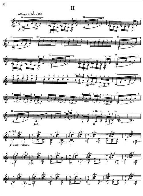 Joaquin-Rodrigo-Music-for-Guitar-罗德里戈吉他音乐P47-53-古典吉他-吉他谱