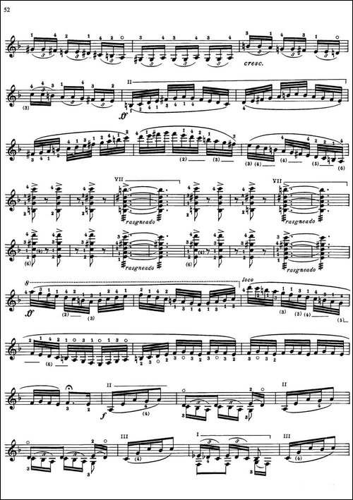 Joaquin-Rodrigo-Music-for-Guitar-罗德里戈吉他音乐P47-53-古典吉他-吉他谱