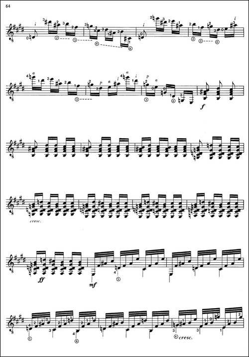 Joaquin-Rodrigo-Music-for-Guitar-罗德里戈吉他音乐P61-68-古典吉他-吉他谱