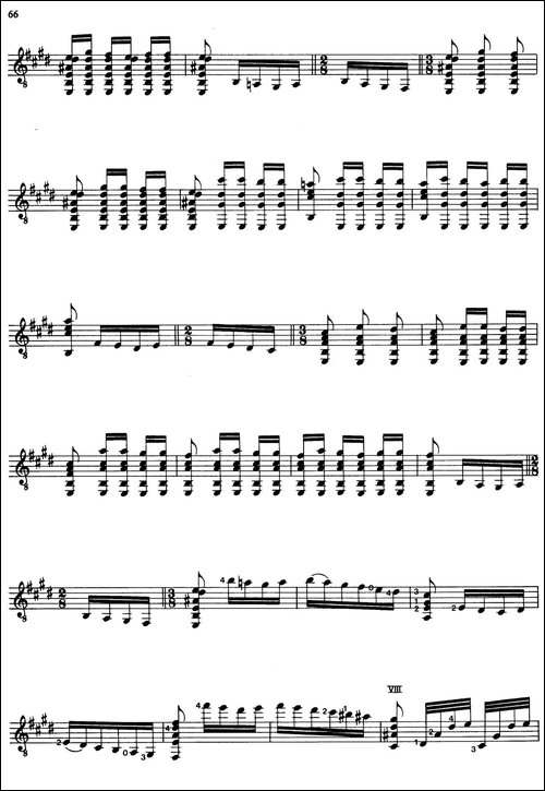 Joaquin-Rodrigo-Music-for-Guitar-罗德里戈吉他音乐P61-68-古典吉他-吉他谱