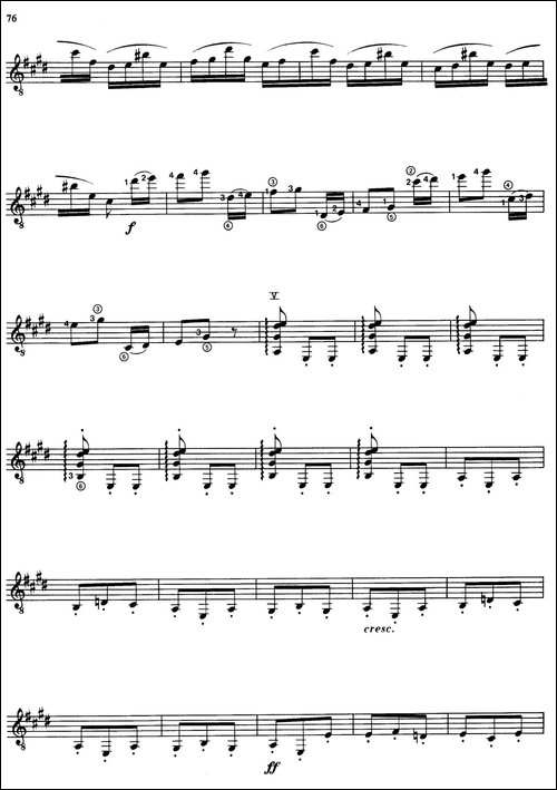 Joaquin-Rodrigo-Music-for-Guitar-罗德里戈吉他音乐P69-79-古典吉他-吉他谱