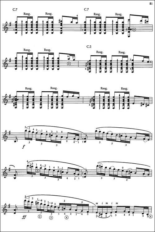 Joaquin-Rodrigo-Music-for-Guitar-罗德里戈吉他音乐P80-89-古典吉他-吉他谱