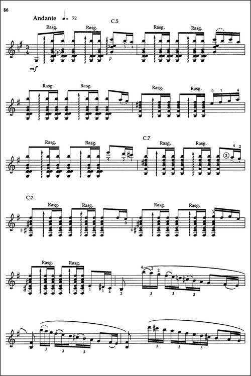 Joaquin-Rodrigo-Music-for-Guitar-罗德里戈吉他音乐P80-89-古典吉他-吉他谱