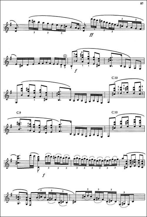Joaquin-Rodrigo-Music-for-Guitar-罗德里戈吉他音乐P80-89-古典吉他-吉他谱