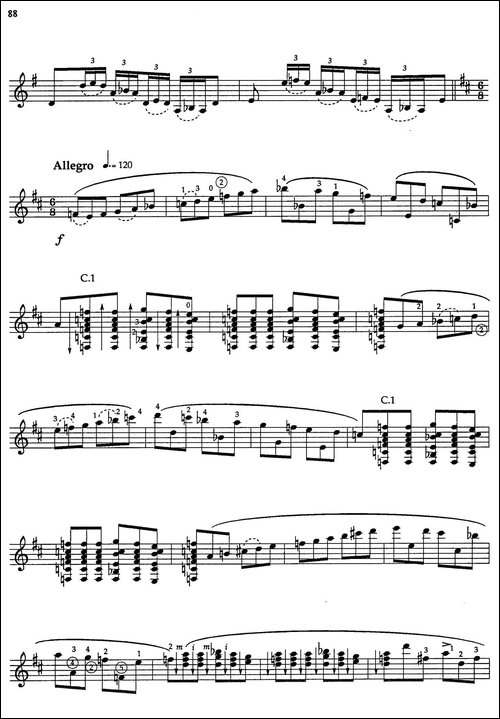 Joaquin-Rodrigo-Music-for-Guitar-罗德里戈吉他音乐P80-89-古典吉他-吉他谱