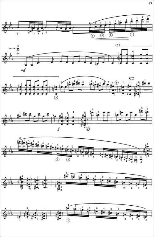 Joaquin-Rodrigo-Music-for-Guitar-罗德里戈吉他音乐P90-94-古典吉他-吉他谱