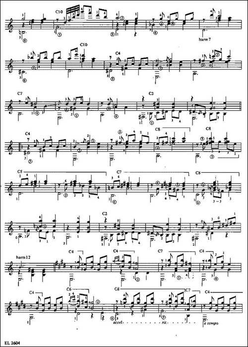 Mazurka-Apasionata-古典吉他-吉他谱