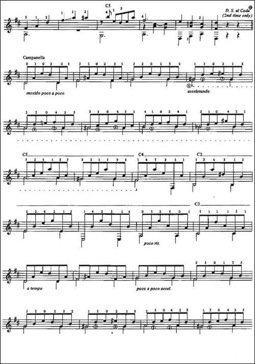 Vals-op.8no.4-古典吉他-吉他谱