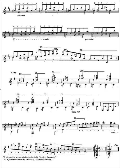 Vals-op.8no.4-古典吉他-吉他谱