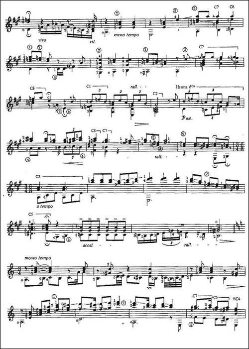 Armonias-de-America-古典吉他-吉他谱