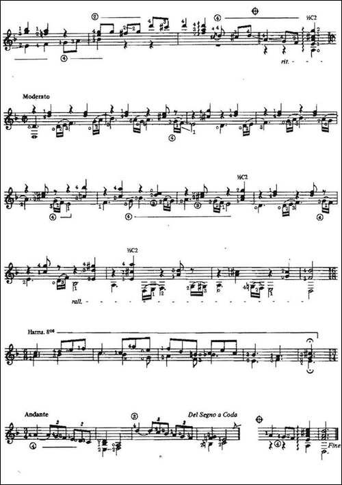 Estilo-Uruguayo-古典吉他-吉他谱