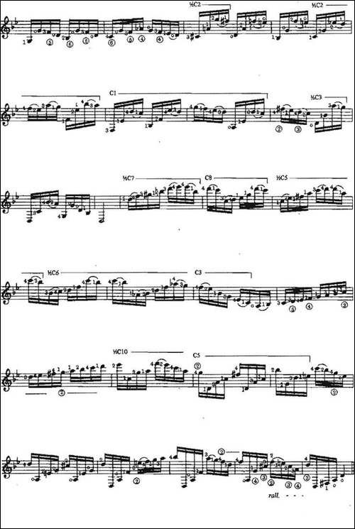 Estudio-en-Sol-menor-古典吉他-吉他谱