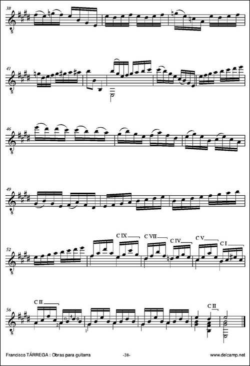 ESTUDIO-DE-VELOCITA-En-mi-mayor-古典吉他-吉他谱