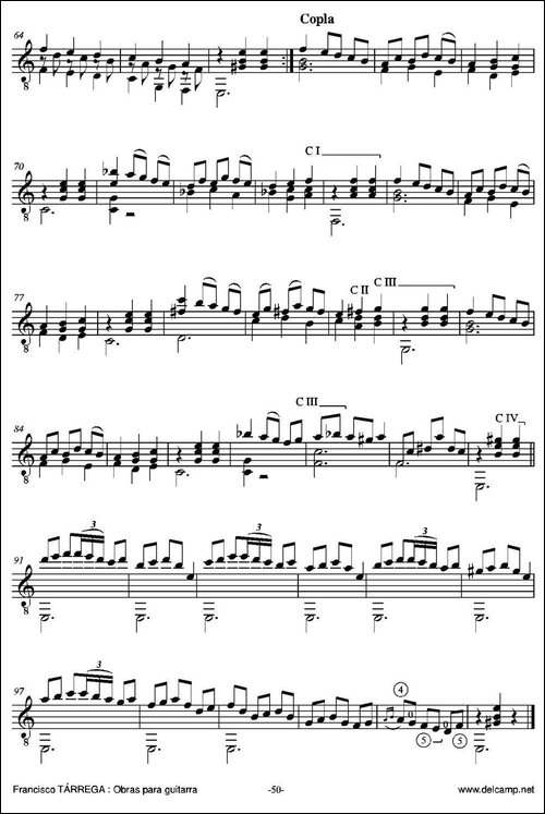 MALAGUENA-Facil-古典吉他-吉他谱