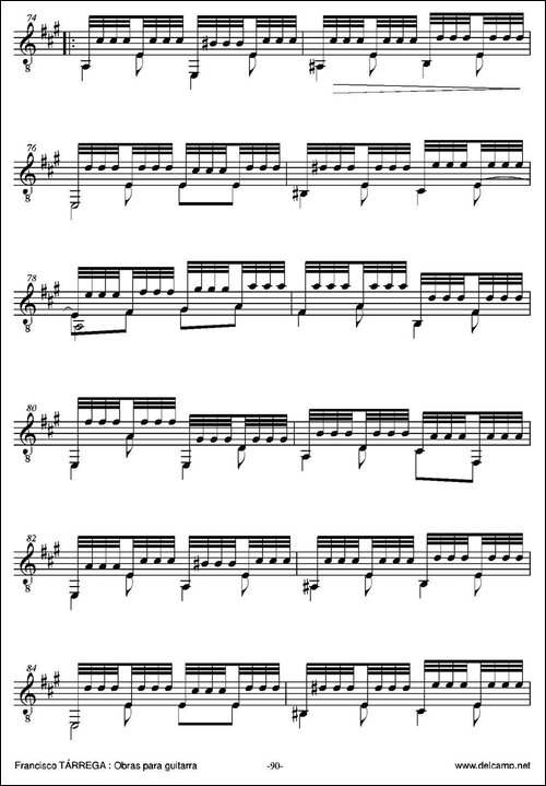 iSUENO!-Tremolo-Estudio-A-mi-querido-amigo-el-notable-aficionado-Dr-吉他谱