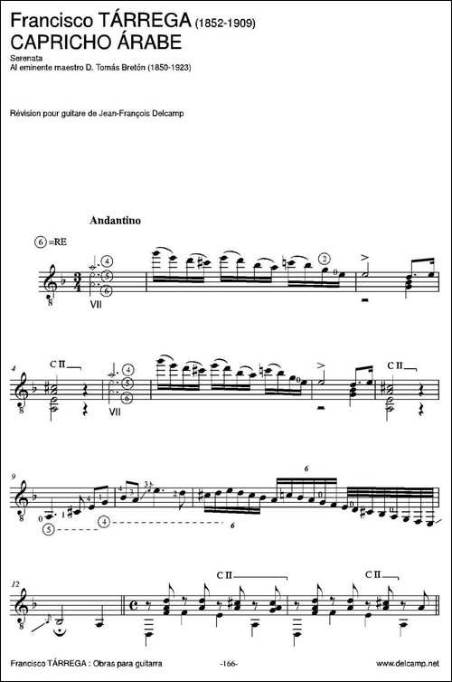 CAPRICHO-ARABE-Serenata-AI-eminente-maestro-D.-Tomas-Breton-古典吉-吉他谱