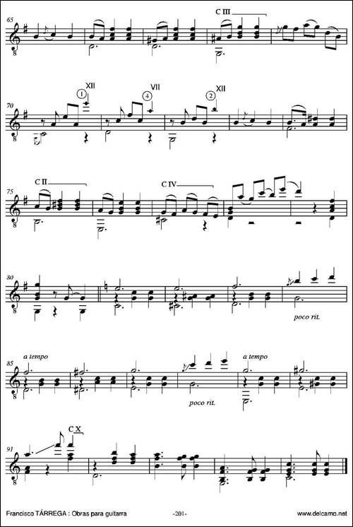 PAQUITO-Vals-古典吉他-吉他谱