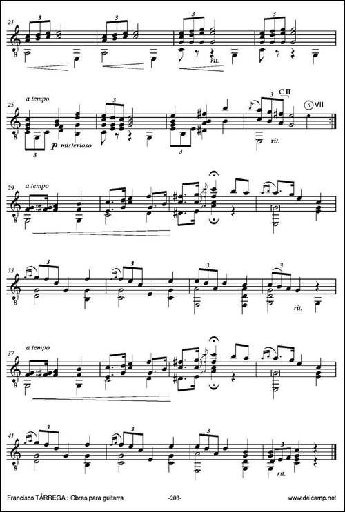 SUENO-Mazurka-sobre-opus-7-n1-de-Frederic-Chopin-古典吉他-吉他谱
