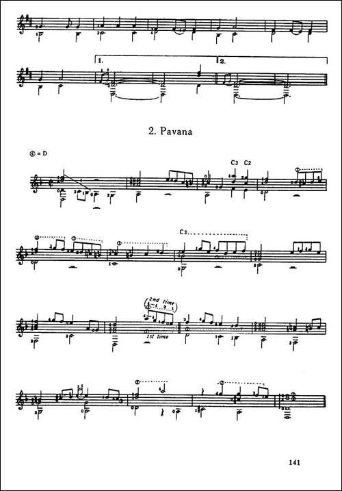 5首西班牙组曲-古典吉它-吉他谱