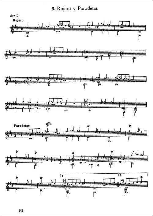5首西班牙组曲-古典吉它-吉他谱