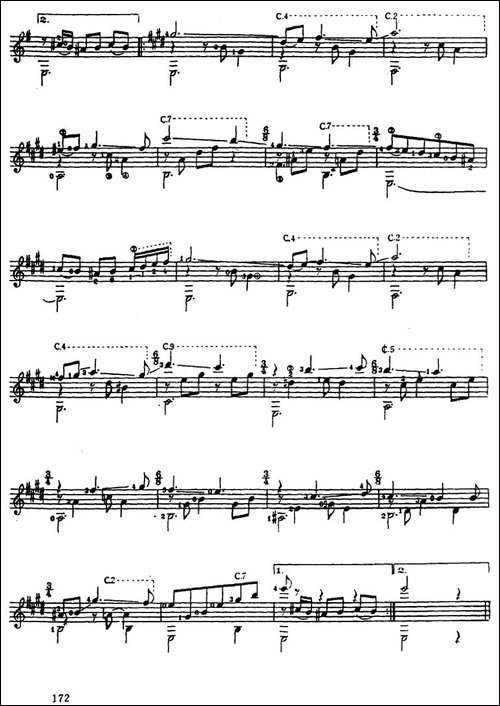 委内瑞拉舞曲3号-古典吉它-吉他谱