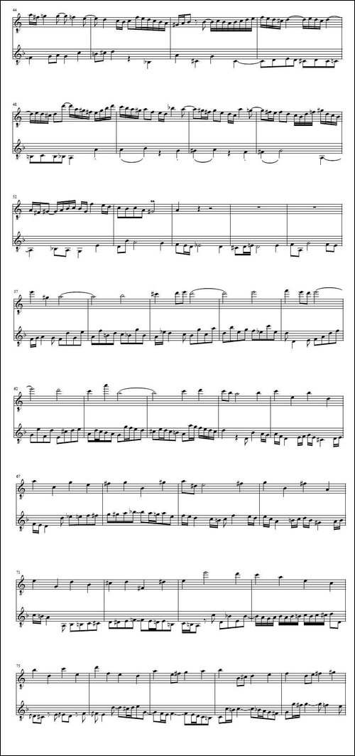 Canon-in-Hypodiatessaron-[卡农-吉他二重奏]-吉他谱