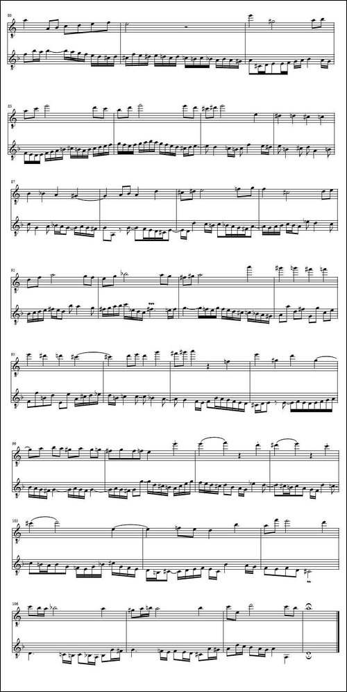 Canon-in-Hypodiatessaron-[卡农-吉他二重奏]-吉他谱