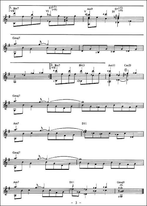 HOW-HIGH-THE-MOON-吉他谱
