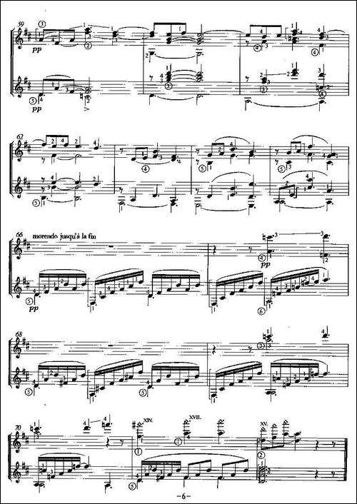 CLAIR-DE-LUNE-双吉他-吉他谱