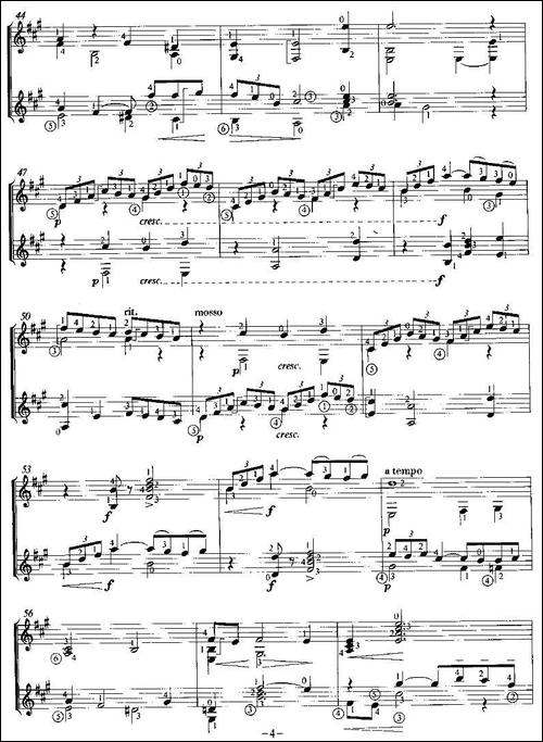 Iere-ARABESQUE-双吉他-吉他谱