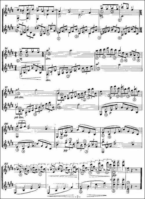 Iere-ARABESQUE-双吉他-吉他谱