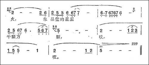 洞庭渔火-美声曲谱