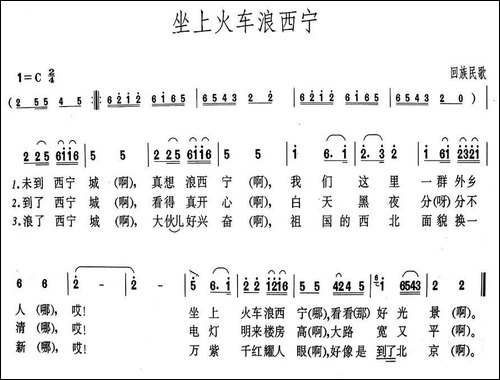 坐上火车浪西宁