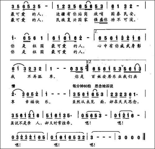 你是最可爱的人-献给三沙守岛官兵-民歌