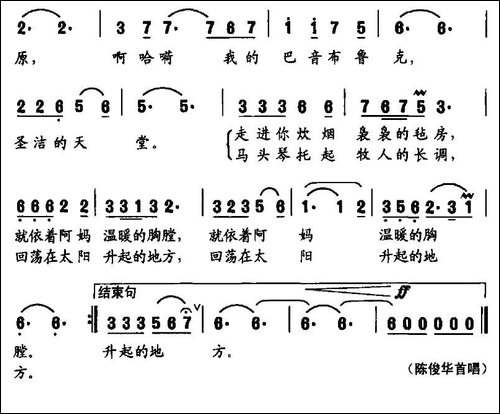 梦中的草原-刘麟词-王志信曲-民歌