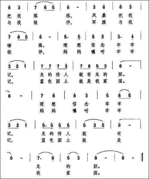 巡逻在海防线-民歌