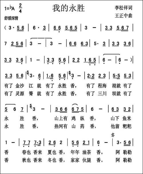 我的永胜-民歌