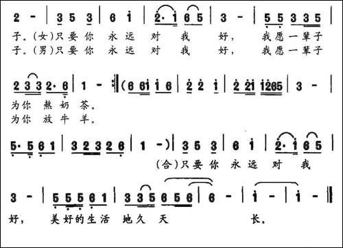 好好过日子-薛晶词-小骆驼曲-民歌