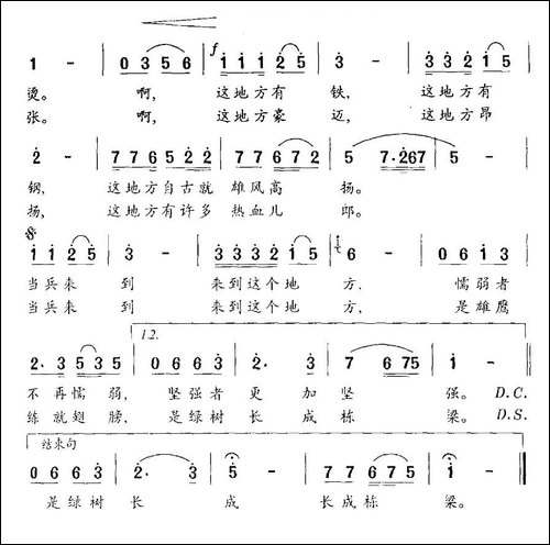 当兵来到这个地方-石顺义词-羊鸣曲-民歌