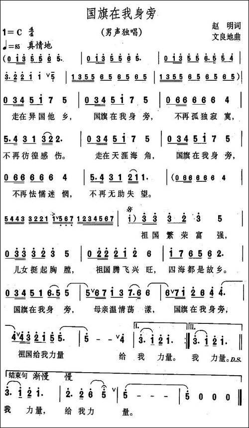 国旗在我身旁