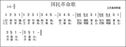 国民革命歌