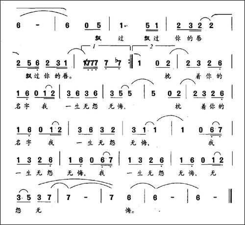 雪花飘过来-民歌